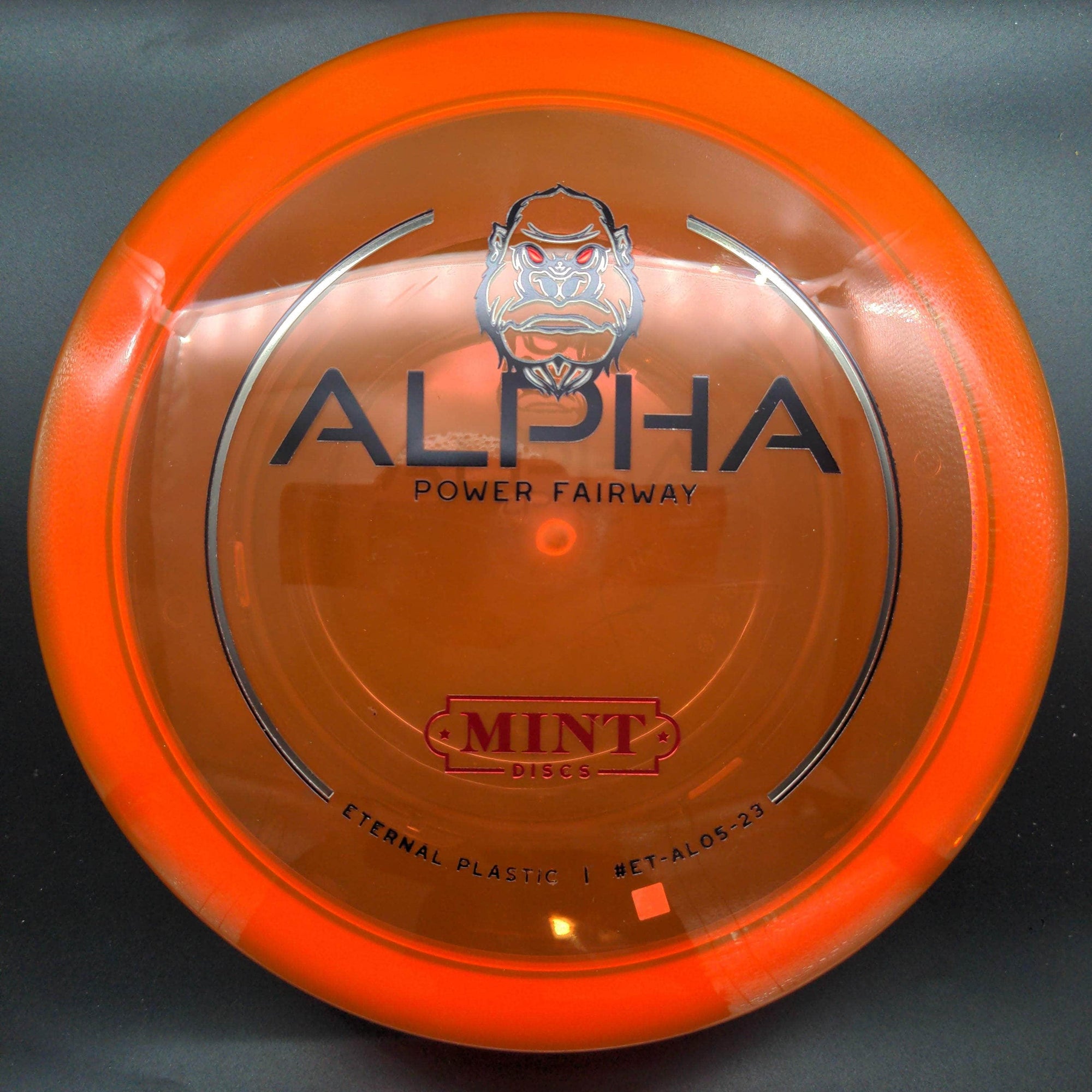 Mint Discs Fairway Driver Orange Red Stamp 174g 2 Alpha, Enteral Plastic