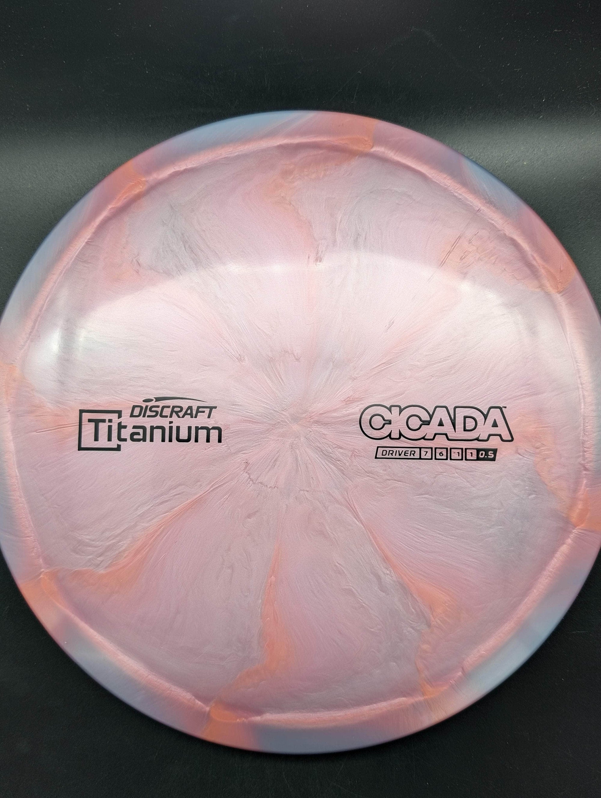 Discraft Fairway Driver Orange/Purple Red Stamp 174g Cicada, Titanium