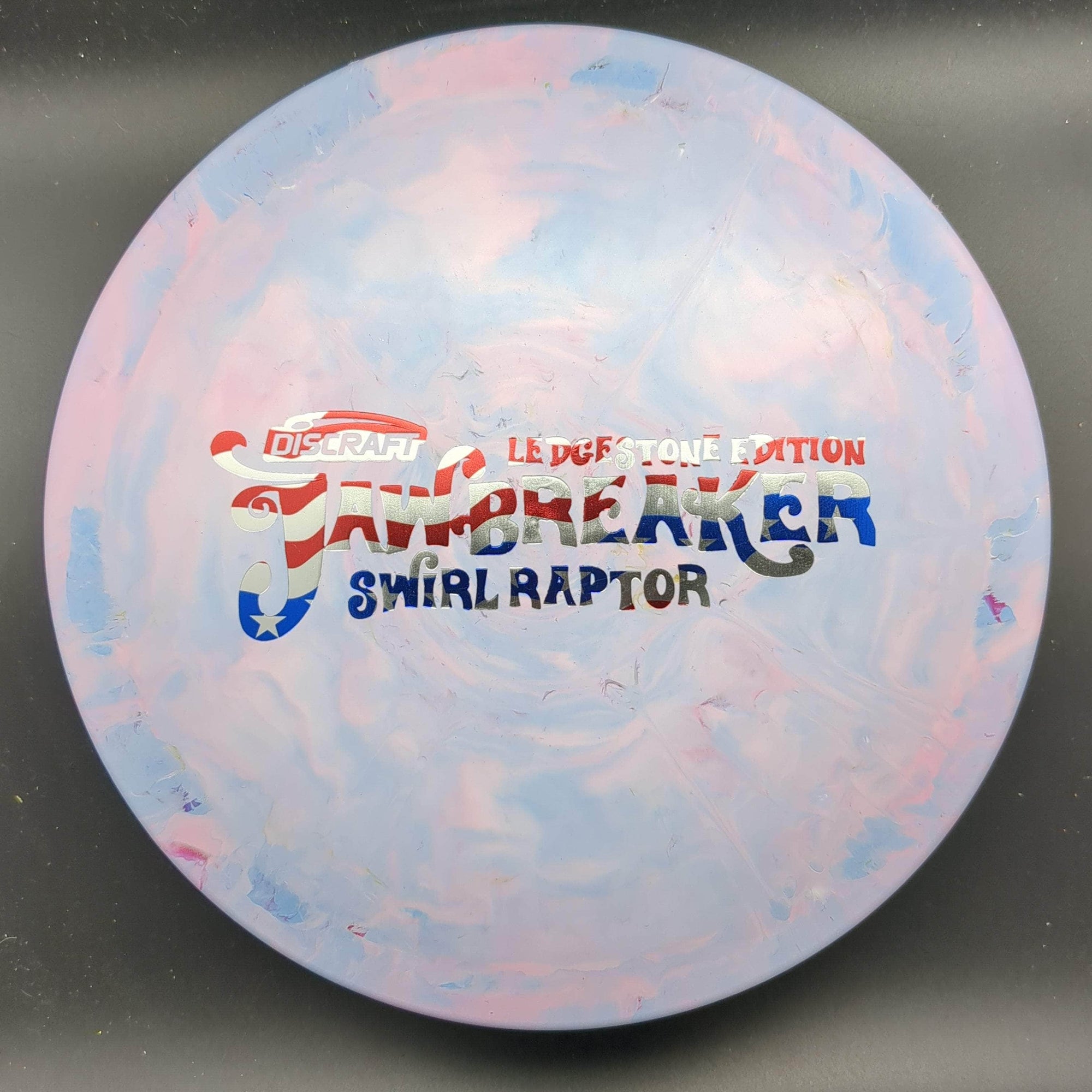 Discraft Fairway Driver Pink/Blue American Flag Stamp 174g Raptor, Jawbreaker Swirl, 2023 Ledgestone Edition