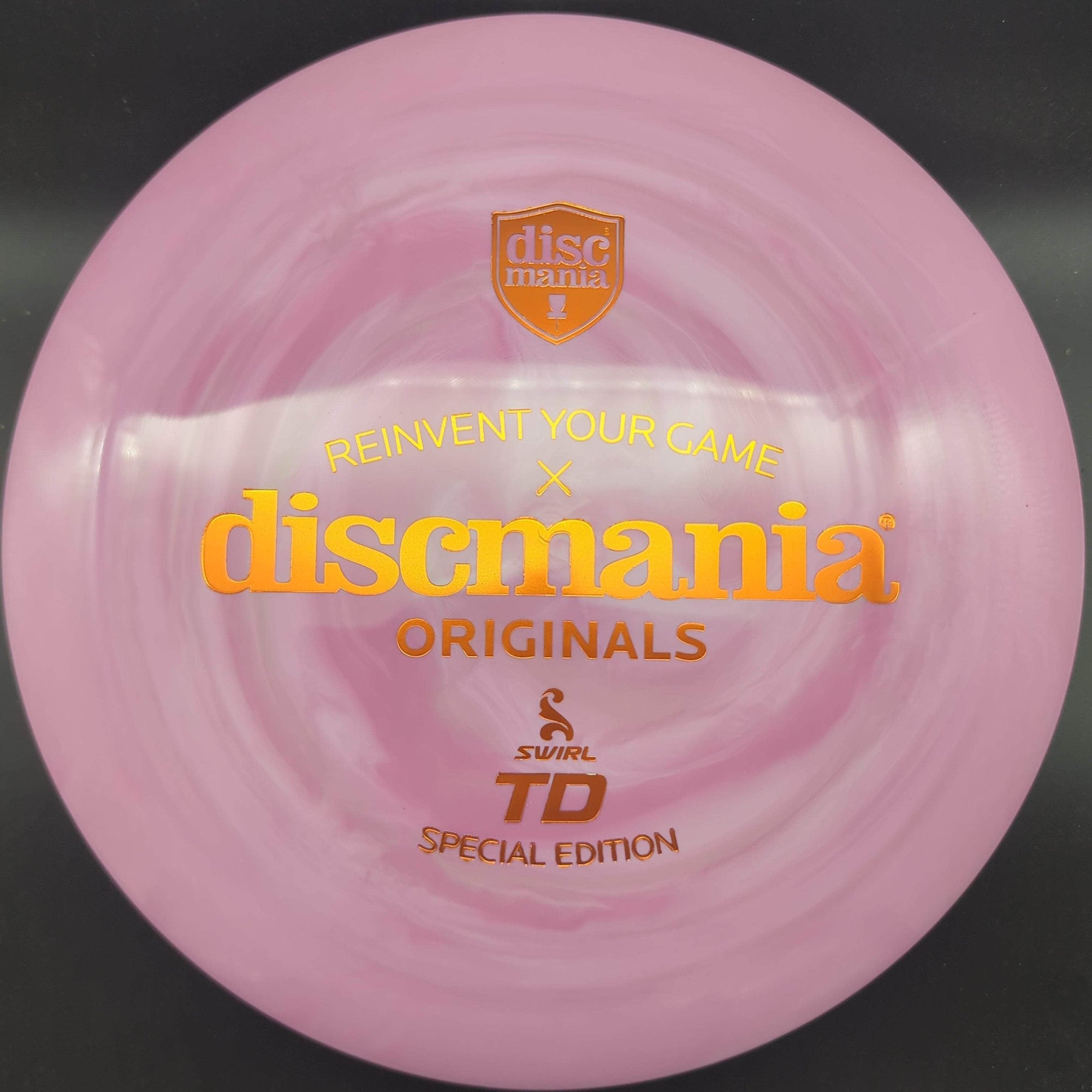 Discmania Fairway Driver Pink Copper Stamp 174g TD, Swirly S-Line, Special Edition