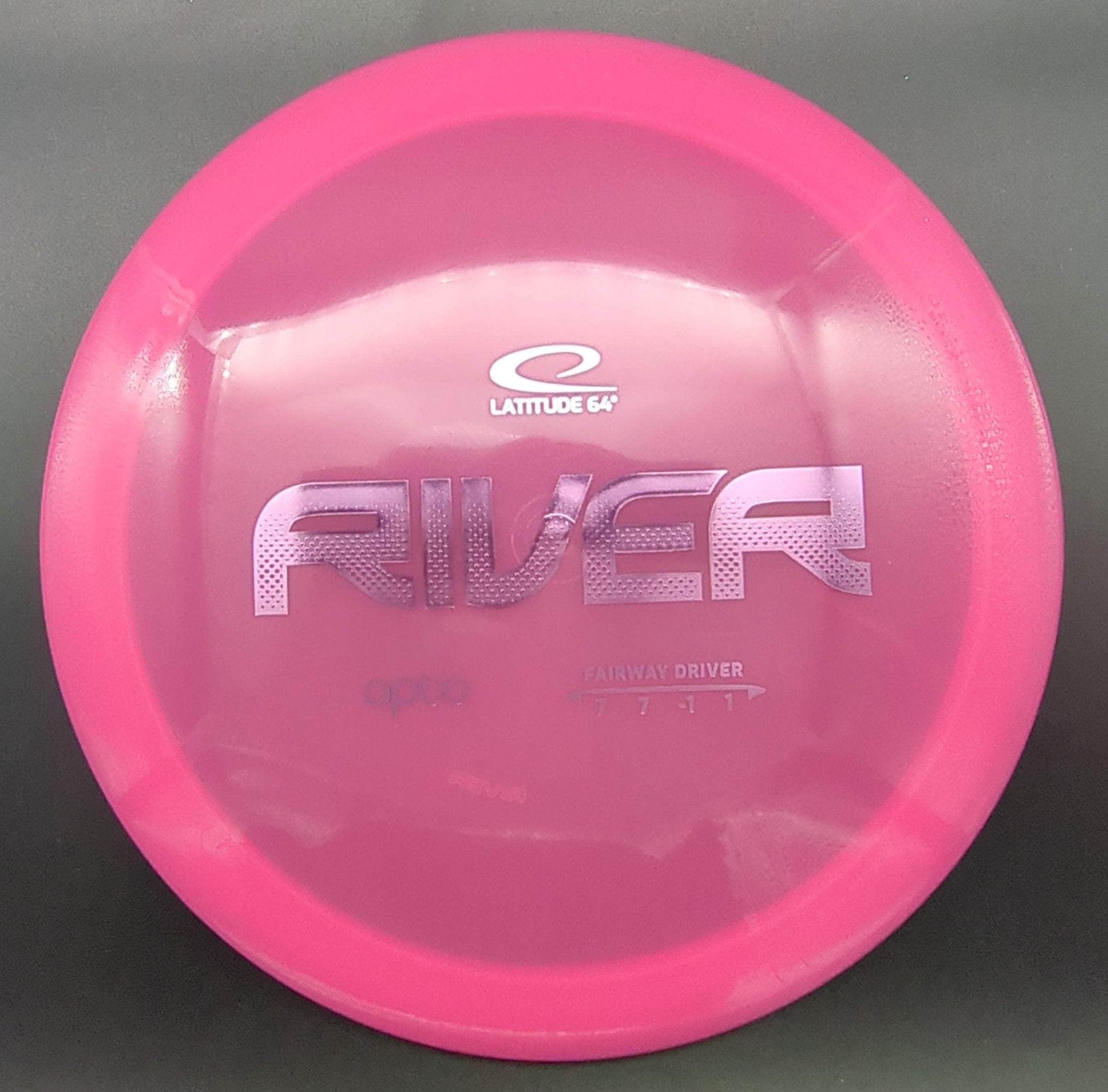 Latitude 64 Fairway Driver Pink, Pink Stamp 173g River, Opto