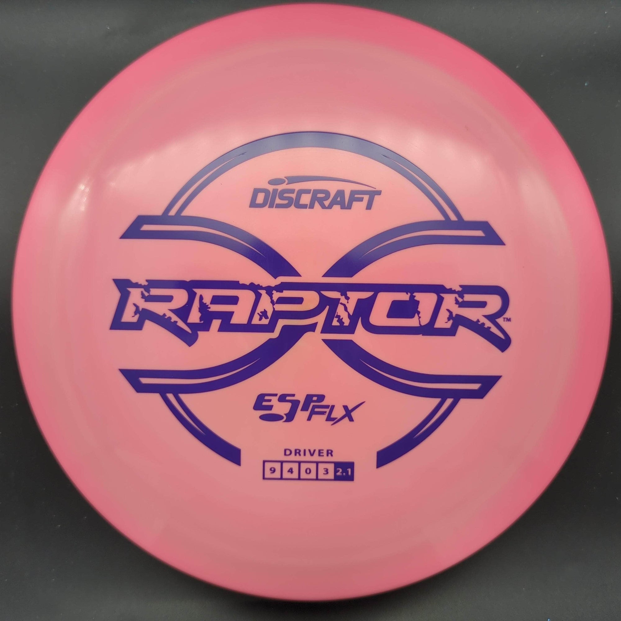 Discraft Fairway Driver Pink Purple Stamp 172g Raptor, ESP Flx