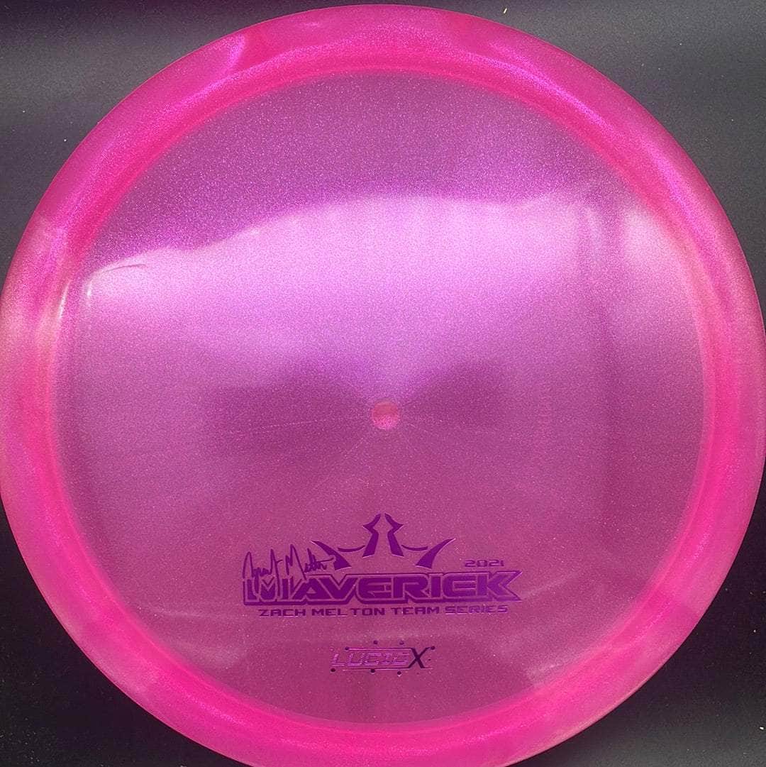 Dynamic Discs Fairway Driver Pink Purple Stamp 174g Maverick, LucidX Glimmer, Zach Melton