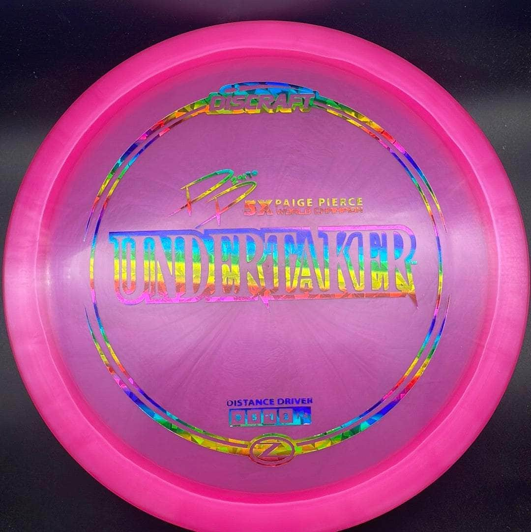 Discraft Fairway Driver Pink Rainbow Shatter Stamp 172g Undertaker, Paige Pierce, Z Line