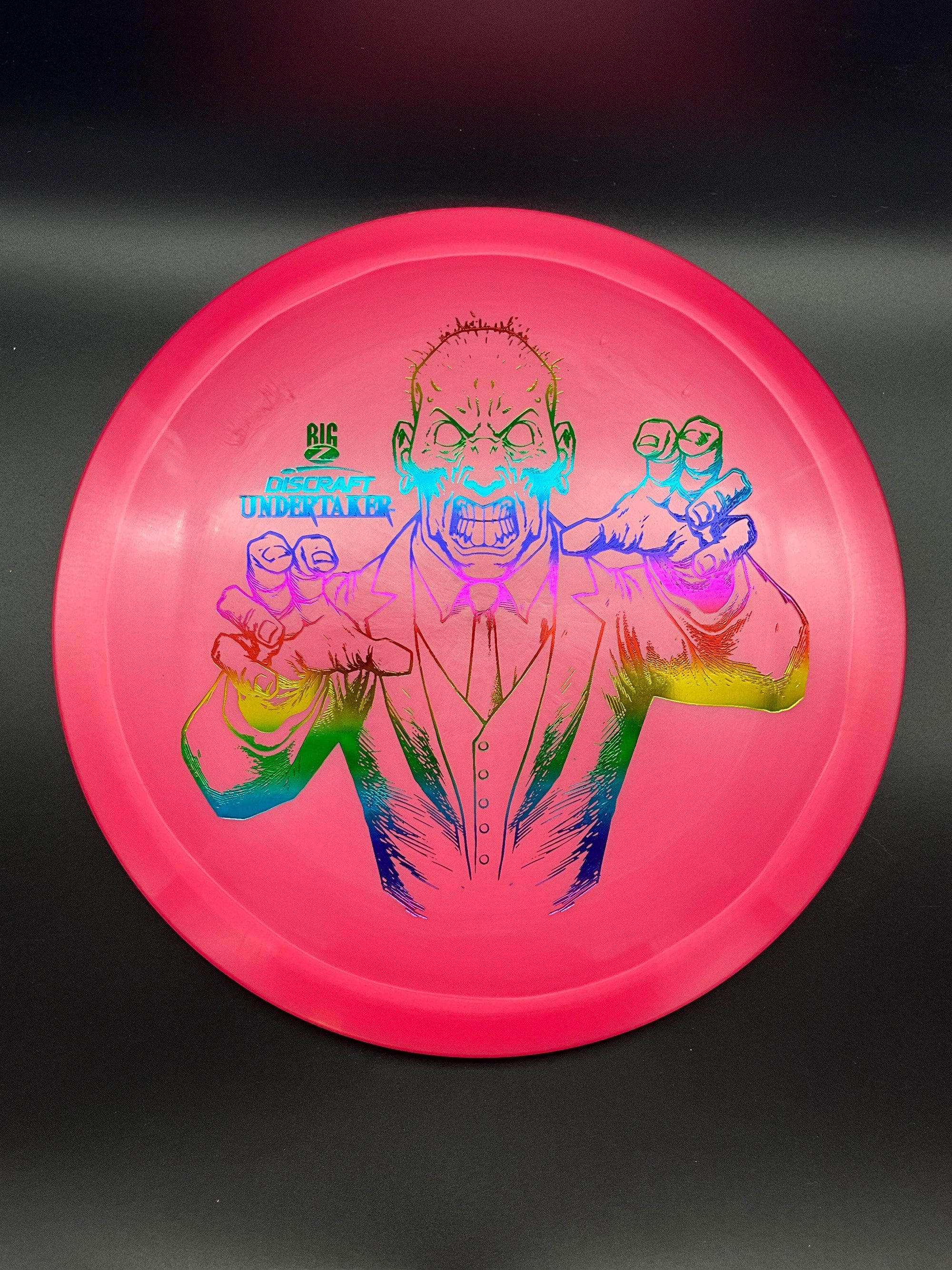 Discraft Fairway Driver Pink Rainbow Stamp 169g Undertaker, Big Z