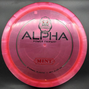 Mint Discs Fairway Driver Pink Red Stamp 174g Alpha, Enteral Plastic