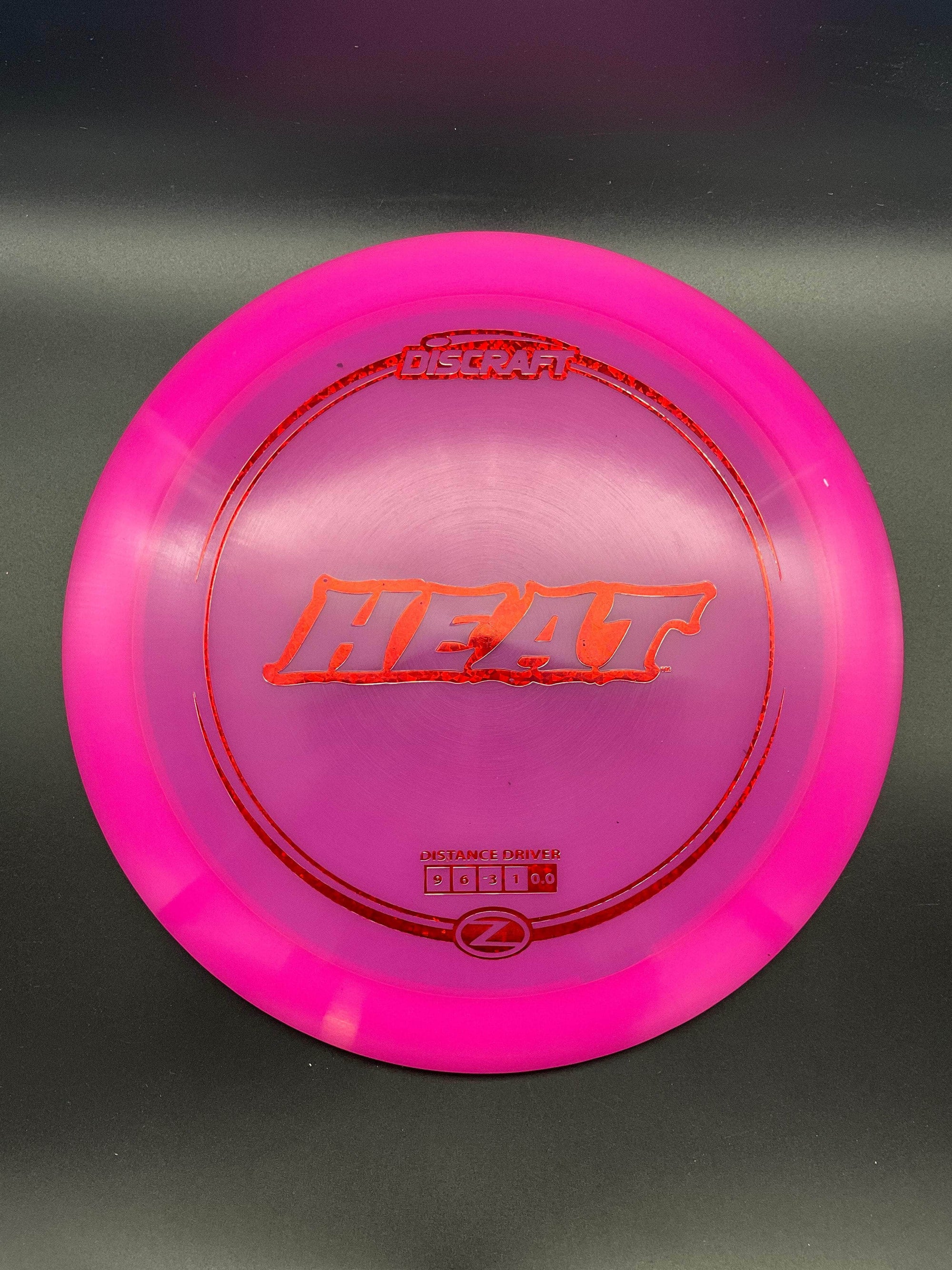 Discraft Fairway Driver Pink Red Stamp 174g Heat, Z Line