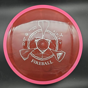 MVP Fairway Driver Pink Rim Burnt Orange Plate 171g Fireball, Neutron