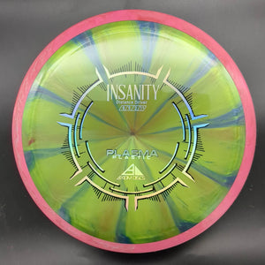 MVP Fairway Driver Pink Rim Green/Blue 174g Insanity, Plasma Plastic