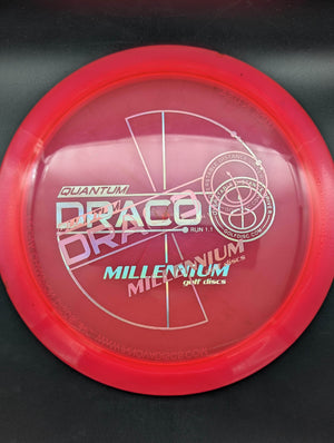 Millennium Discs Fairway Driver Pink Silver Double Stamp 171g (1.4) Draco, Quantum - Calvin Heimburg