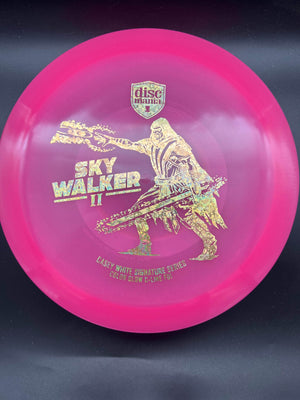 Discmania Fairway Driver Pink Silver Glitter Stamp 175g FD1, Sky Walker 2, Casey White Signature Series Color Glow C Line