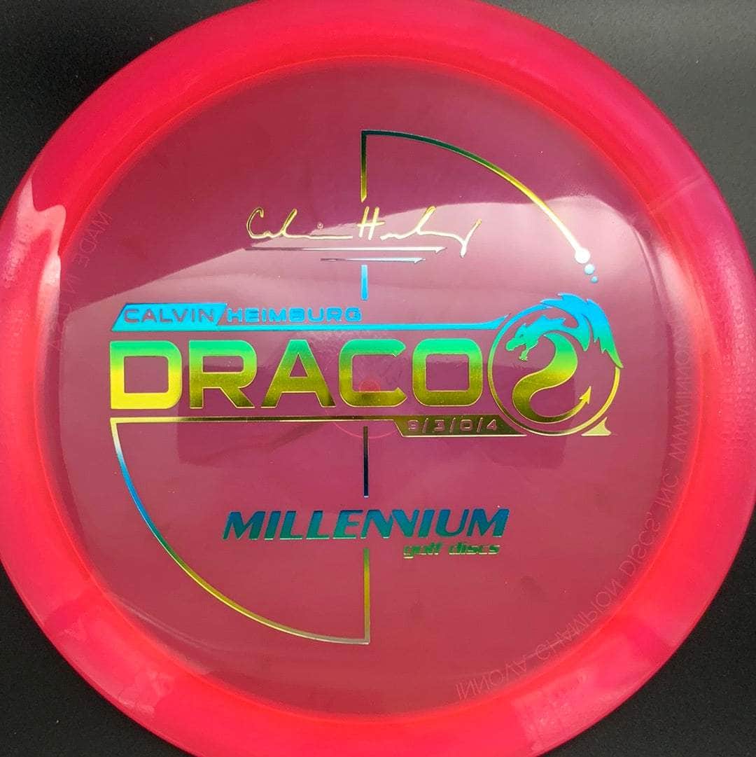 Millennium Discs Fairway Driver Pink Sunset Stamp 175g  (Run 1.4) Draco, Quantum - Calvin Heimburg