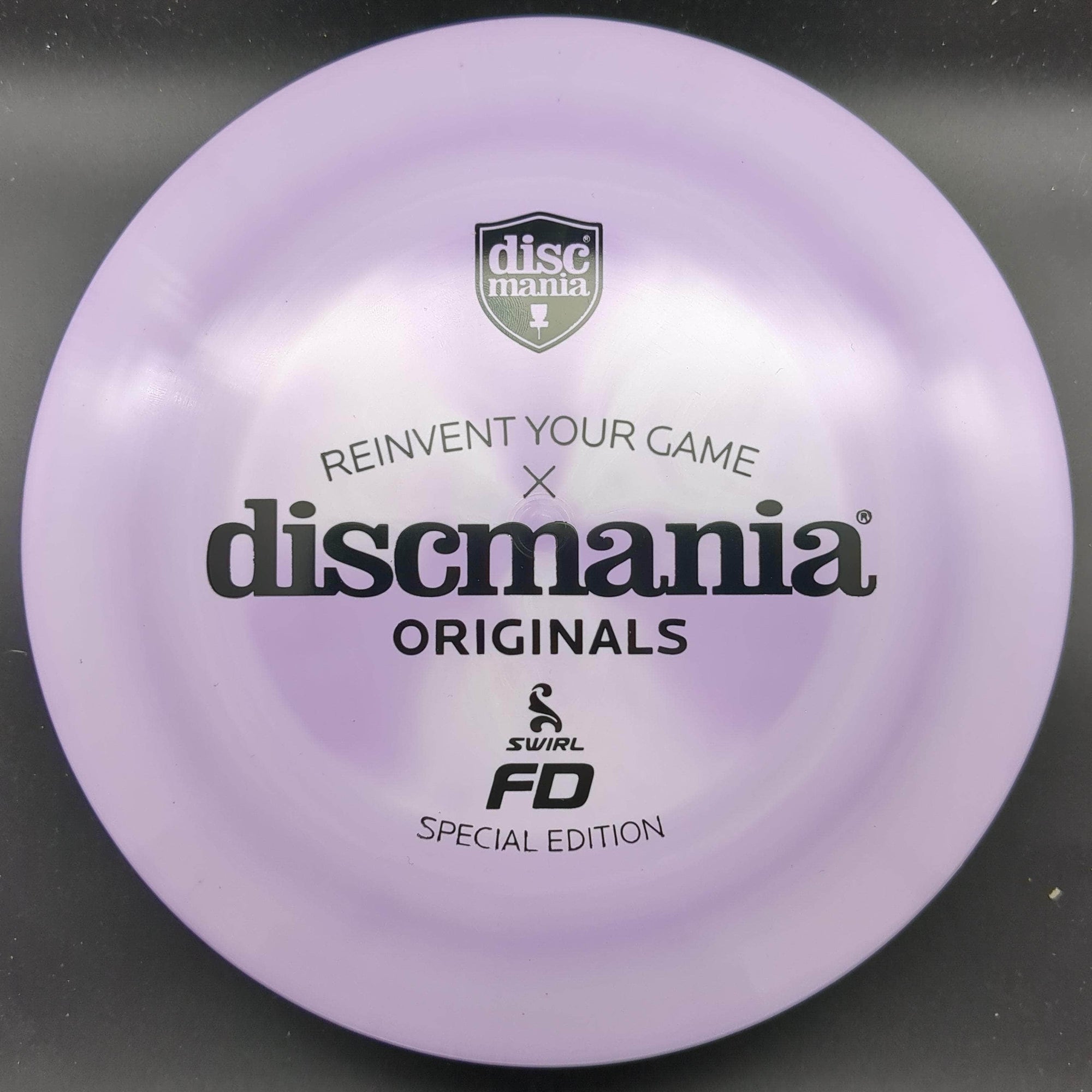 Discmania Fairway Driver Purple Black Stamp 173g FD, Swirly S-Line