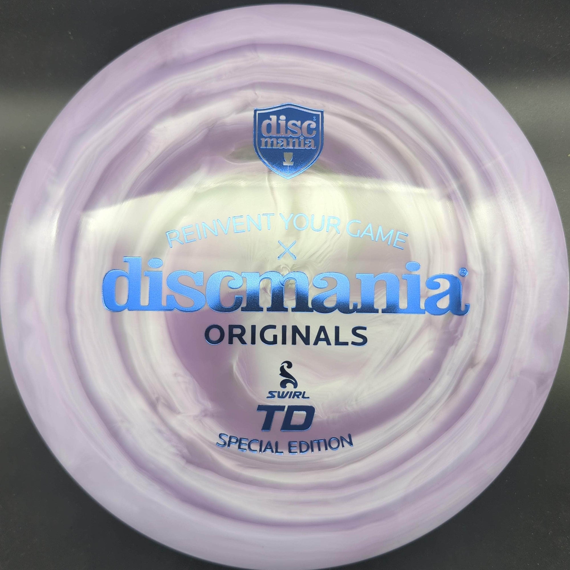 Discmania Fairway Driver Purple Blue Stamp 173g TD, Swirly S-Line, Special Edition