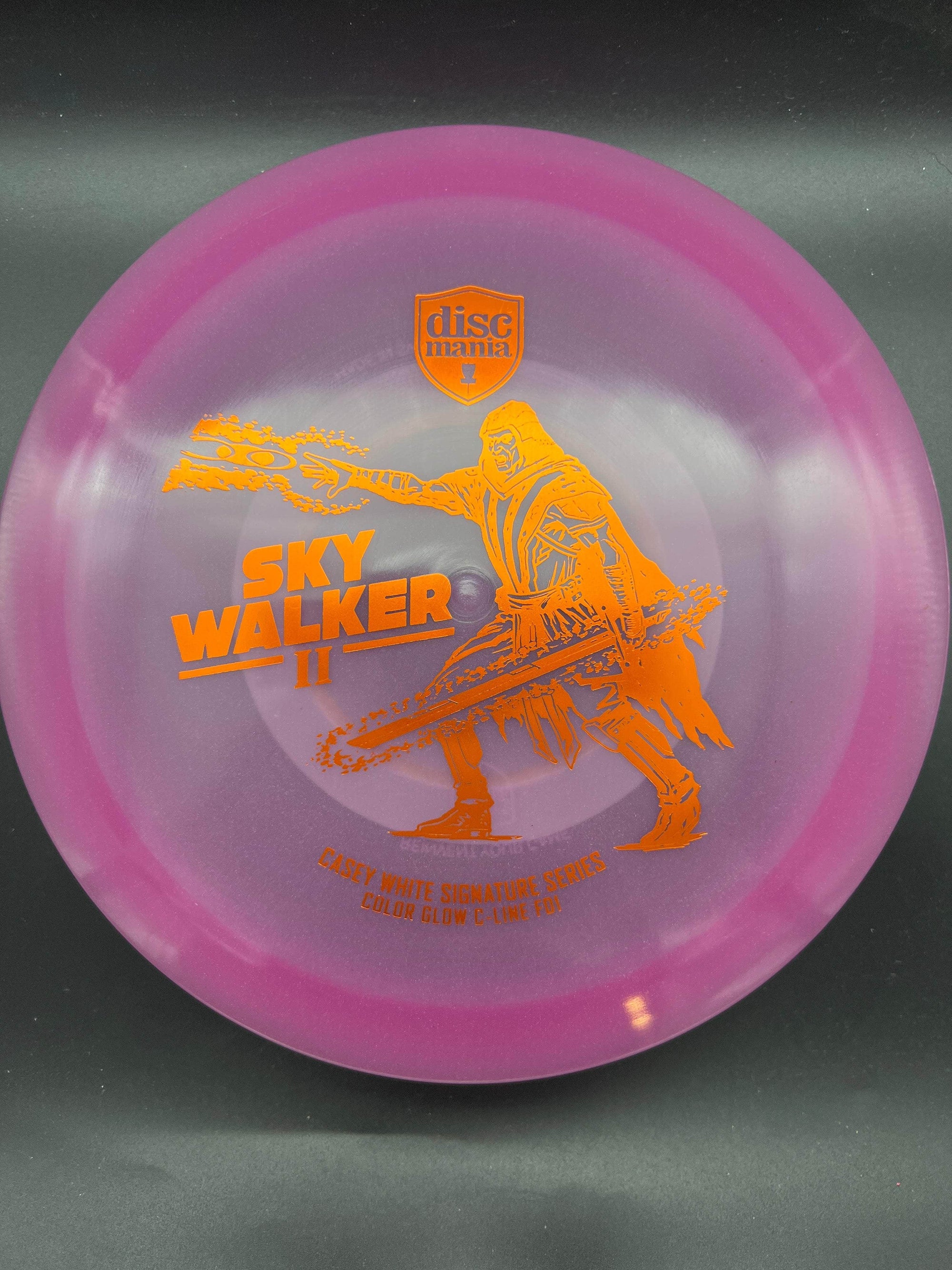 Discmania Fairway Driver Purple Copper Stamp 175g 3 FD1, Sky Walker 2, Casey White Signature Series Color Glow C Line