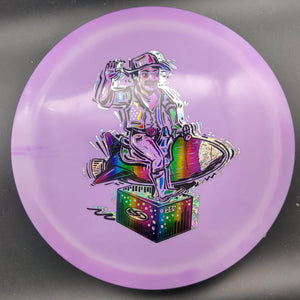 Lone Star Discs Fairway Driver Purple Rainbow Stamp 174g Mad Cat, Alpha Plastic