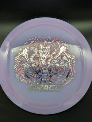 Millennium Discs Fairway Driver Purple Silver/Pink Stamp 175g Draco - Quantum Color Lunar LE , Calvin Heimburg