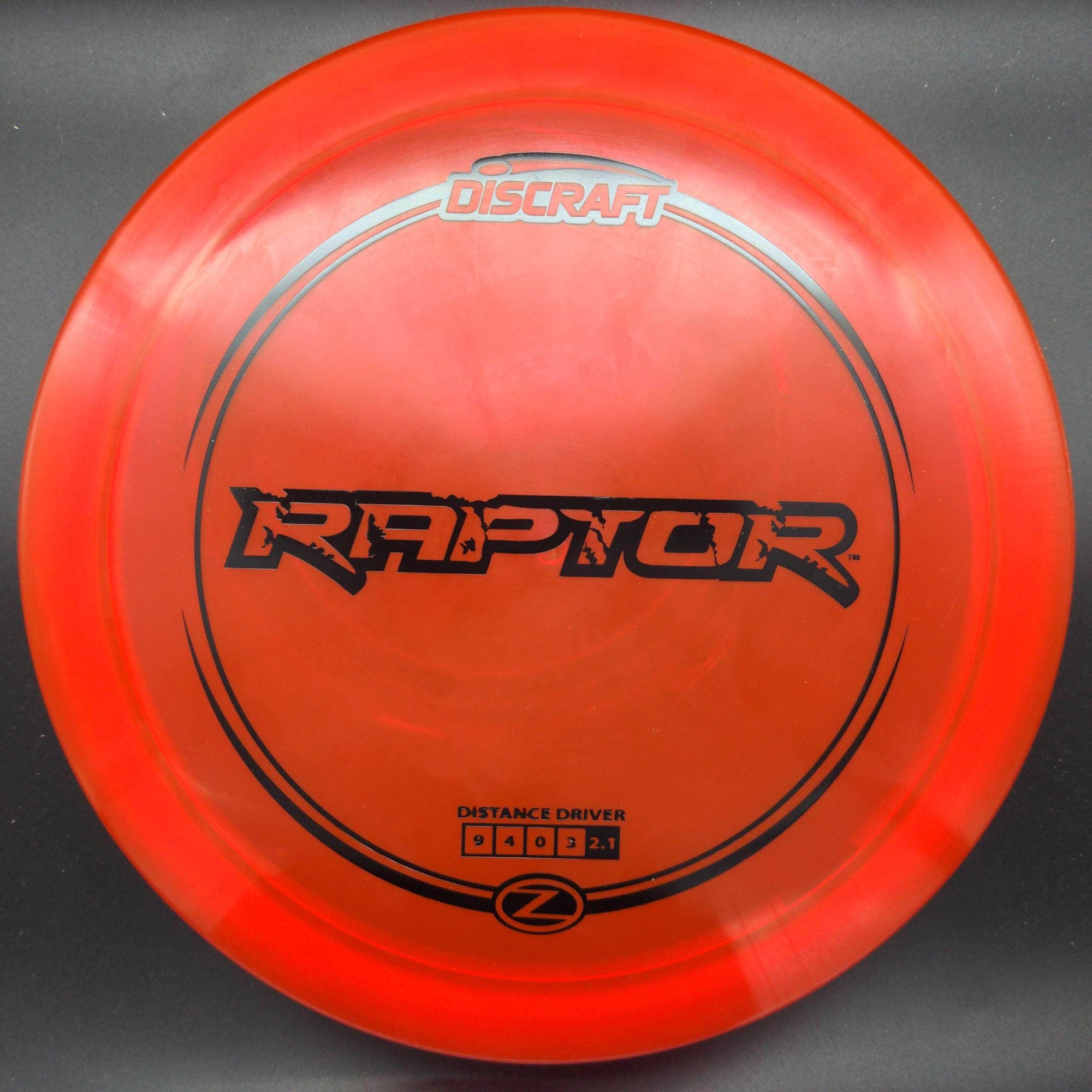 Discraft Fairway Driver Red Black Stamp 174g Raptor, Z Line