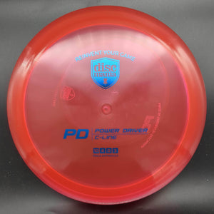 Discmania Fairway Driver Red Blue Stamp 176g PD, C Line