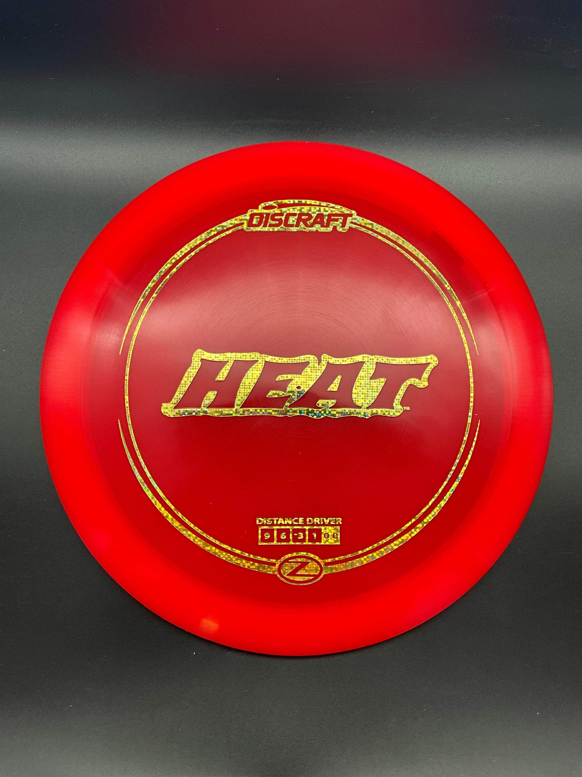 Discraft Fairway Driver Red Gold Digi Stamp 174g Heat, Z Line