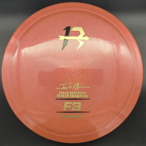 Prodigy Fairway Driver Red Pale Gold Stamp 174g 3 F3, 400 Glimmer Plastic, Isaac Robinson 2023 World Champion Stamp