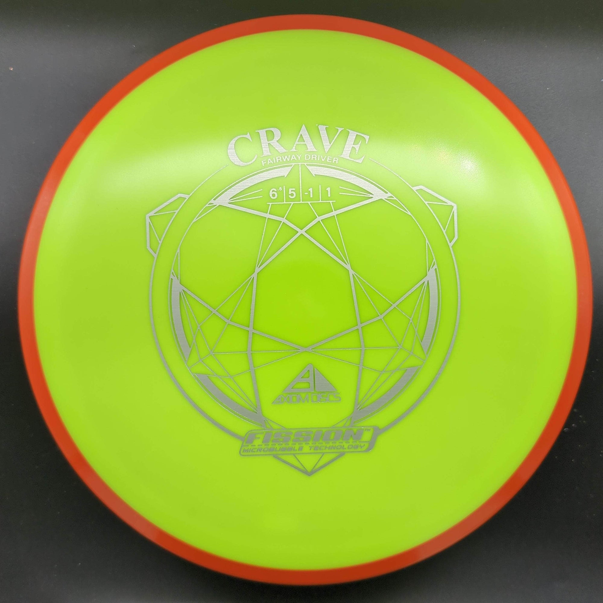 MVP Fairway Driver Red Rim Day Glo Plate 157g Crave, Fission