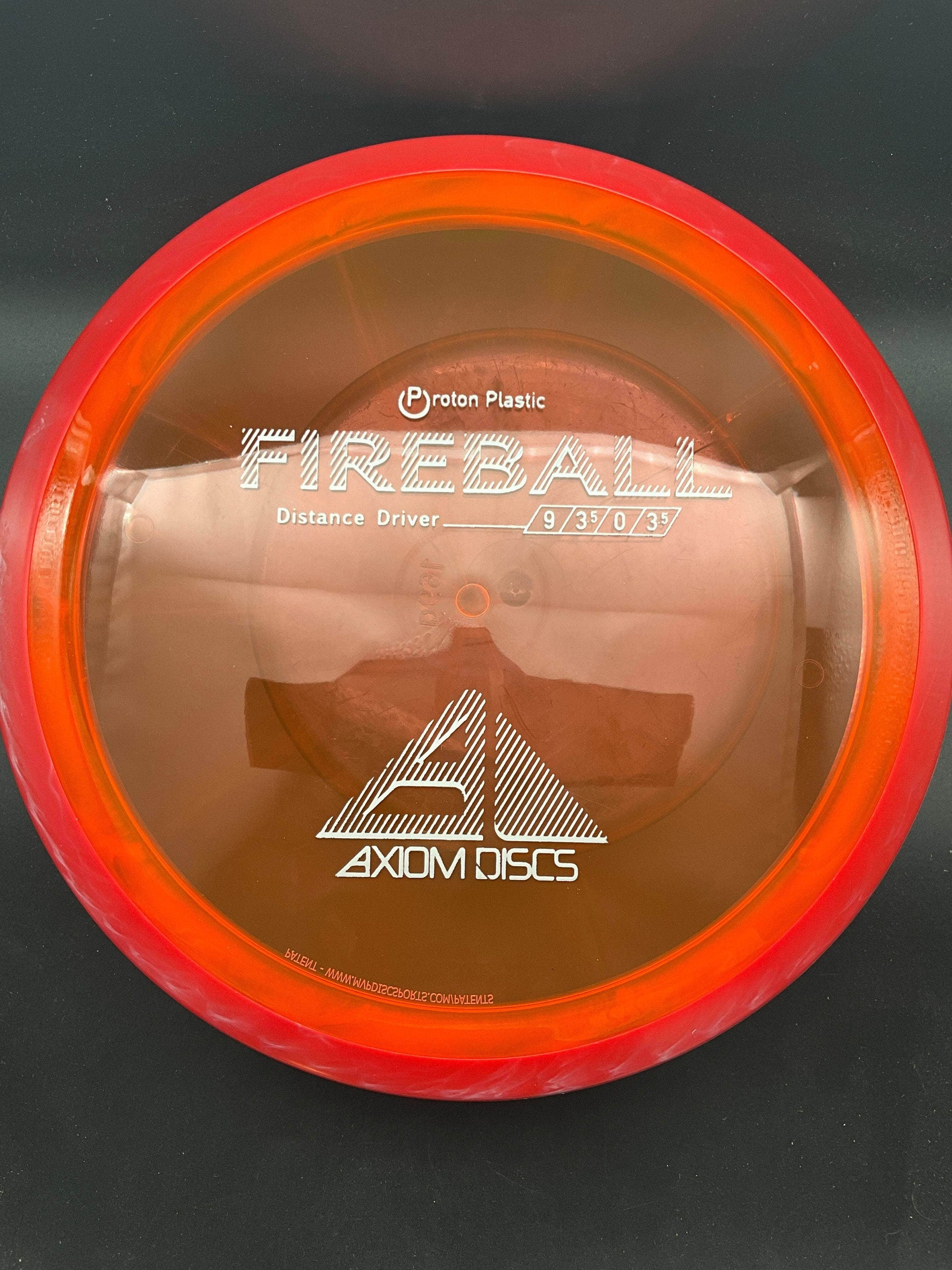 MVP Fairway Driver Red Rim Orange Plate 169g Fireball, Proton