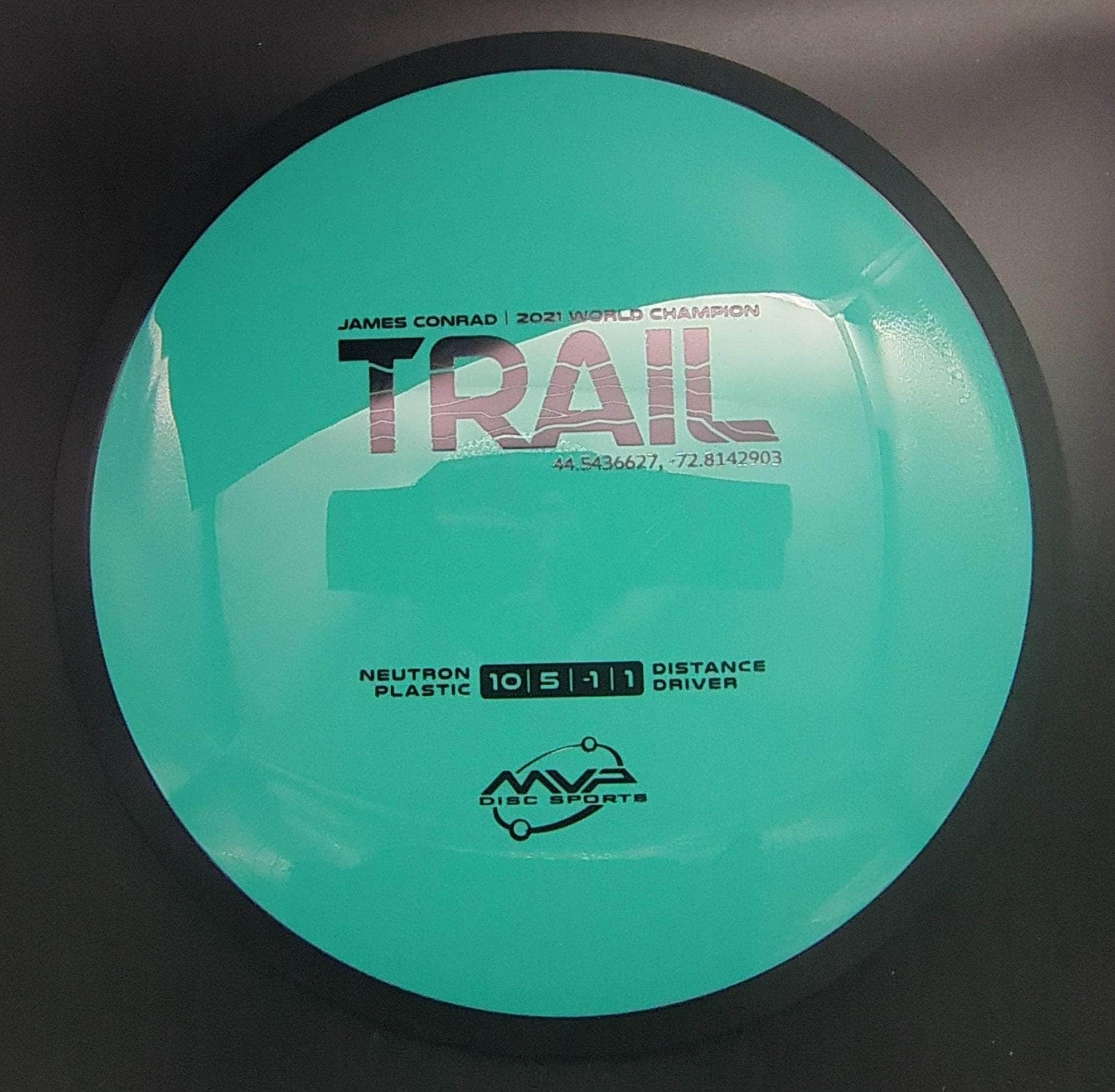 MVP Fairway Driver Teal 173g Trail, Neutron Plastic