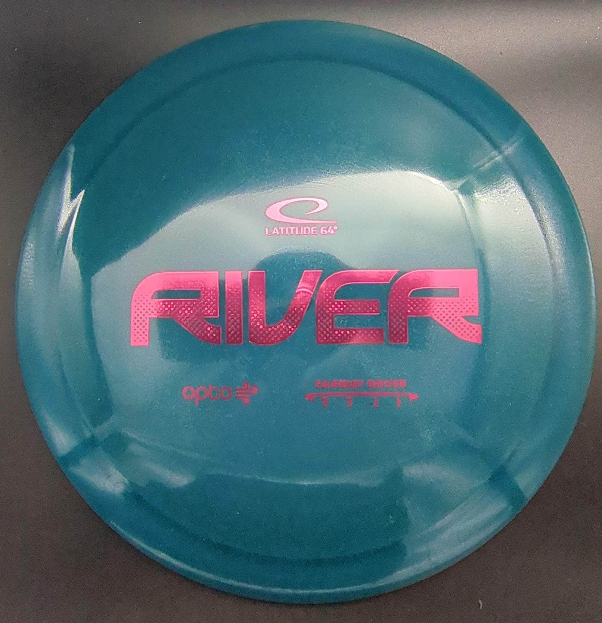 Latitude 64 Fairway Driver Teal Red Stamp 157g River, Opto Air