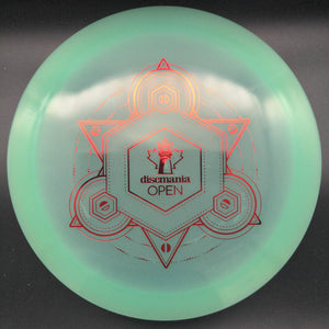 Discmania Fairway Driver Teal Red Stamp 174g 2 FD3, Color Glow C-Line, Discmania Open Edition
