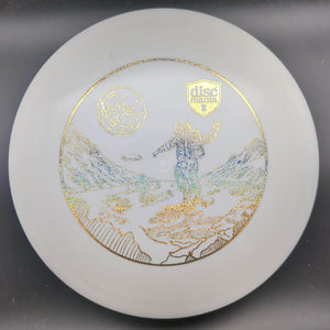 Discmania Fairway Driver White Gold Glitter Stamp 174g FD, D-Line Flex 2, Moonscape