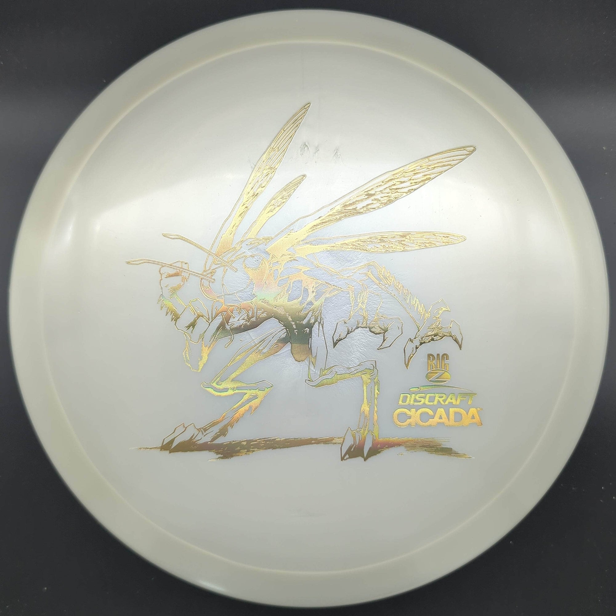 Discraft Fairway Driver White Gold Holo Stamp 176g Cicada, Big Z