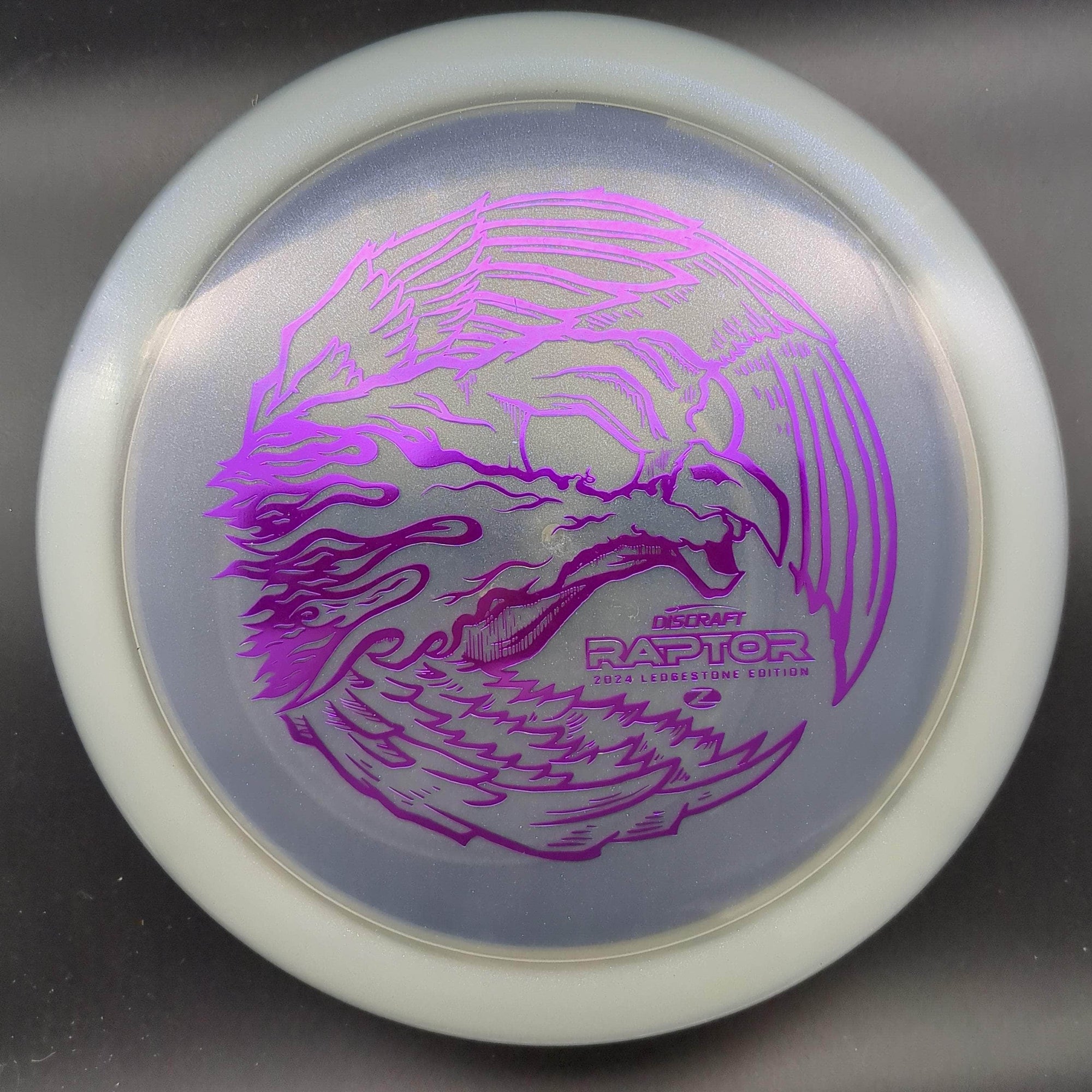 Discraft Fairway Driver White Purple Stamp 174g Raptor, Colorshift Z, 2024 Ledgestone Edition