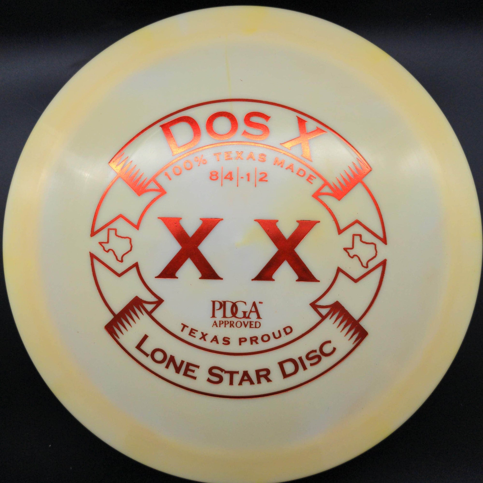 Lone Star Discs Fairway Driver Yellow 174g Dos X , Bravo Plastic