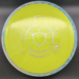 MVP Fairway Driver Yellow Blue/Peach Rim 173g Insanity, Neutron Plastic