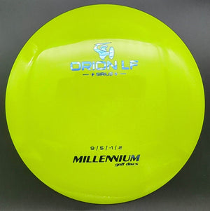 Millennium Discs Fairway Driver Yellow Blue/Silver Stamp 175g Orion LF, Sirius Plastic