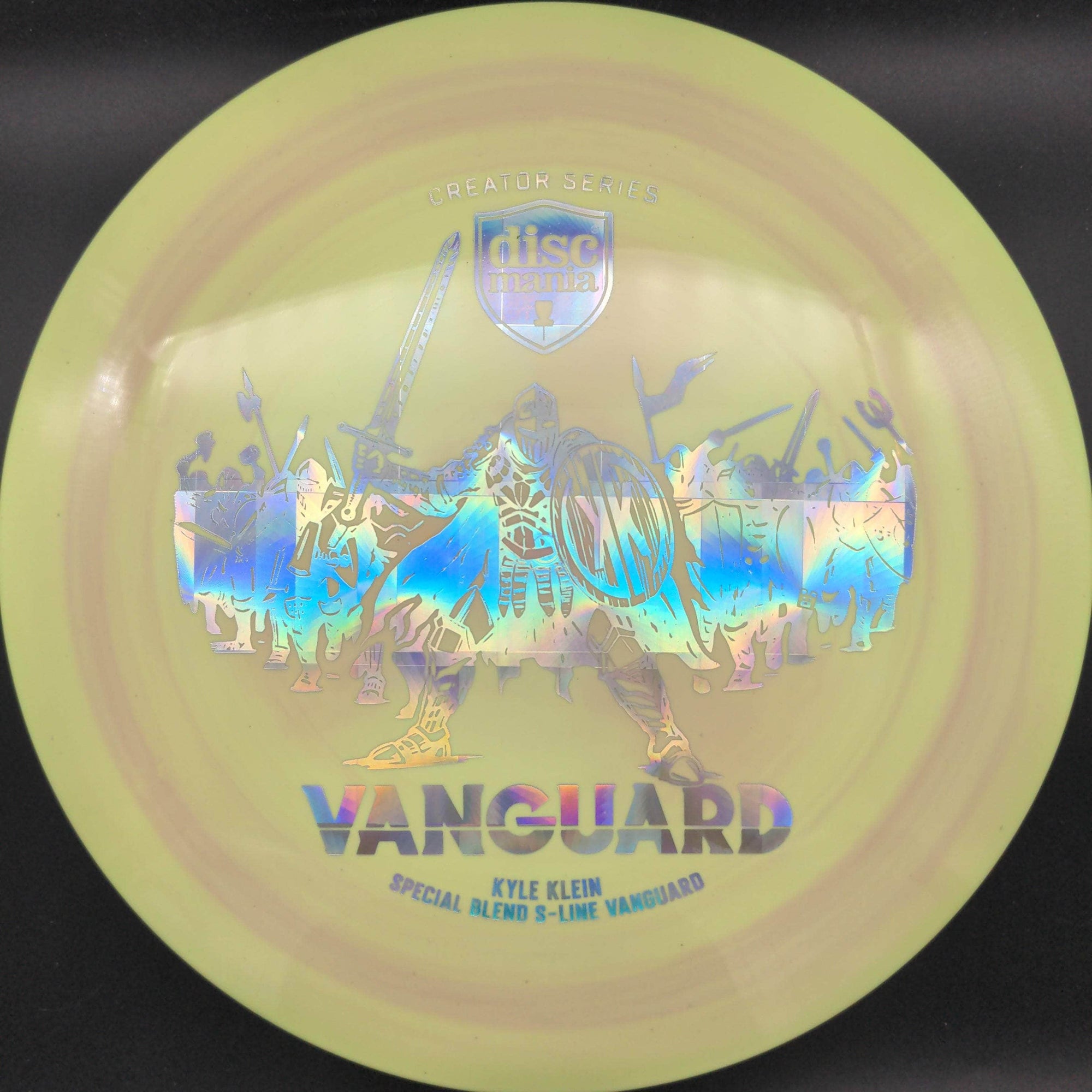 Discmania Fairway Driver Yellow/Pink Swirl Stamp 173g Vanguard, Special Blend S-Line, Kyle Klein 2023