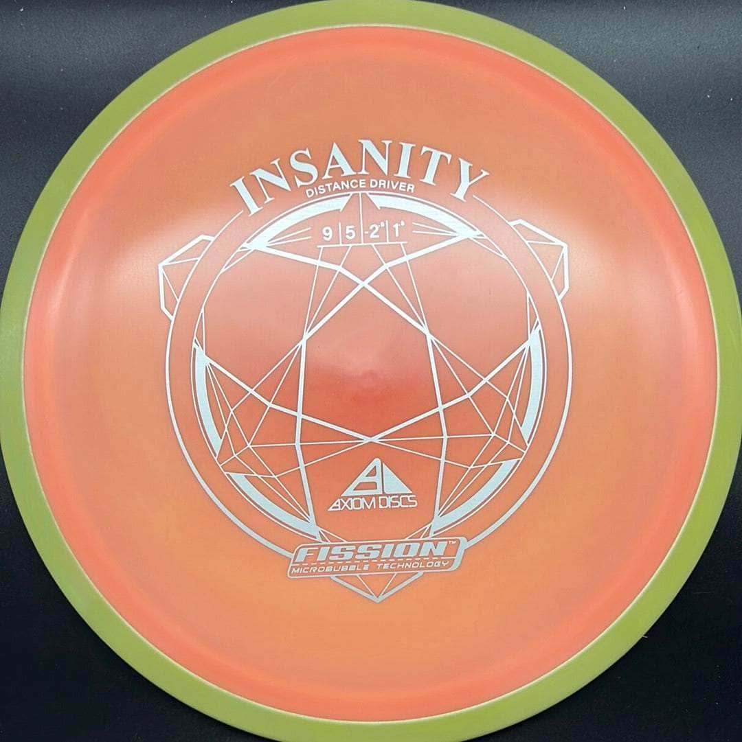 MVP Fairway Driver Yellow Rim Peach Plate 175g Insanity, Fission Plastic