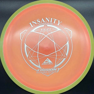 MVP Fairway Driver Yellow Rim Peach Plate 175g Insanity, Fission Plastic