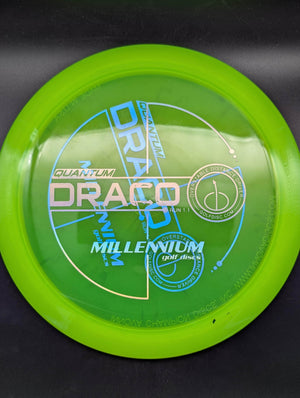 Millennium Discs Fairway Driver Yellow Silver Double Stamp 171g (1.4) Draco, Quantum - Calvin Heimburg