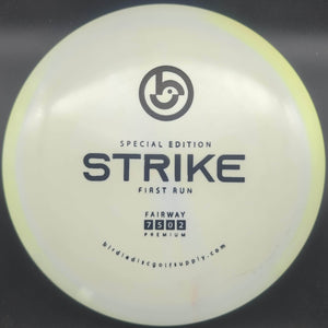 Infinite Discs Fairway Driver Yellow/White Black 173g Strike, Birdie Disc Golf, First Run