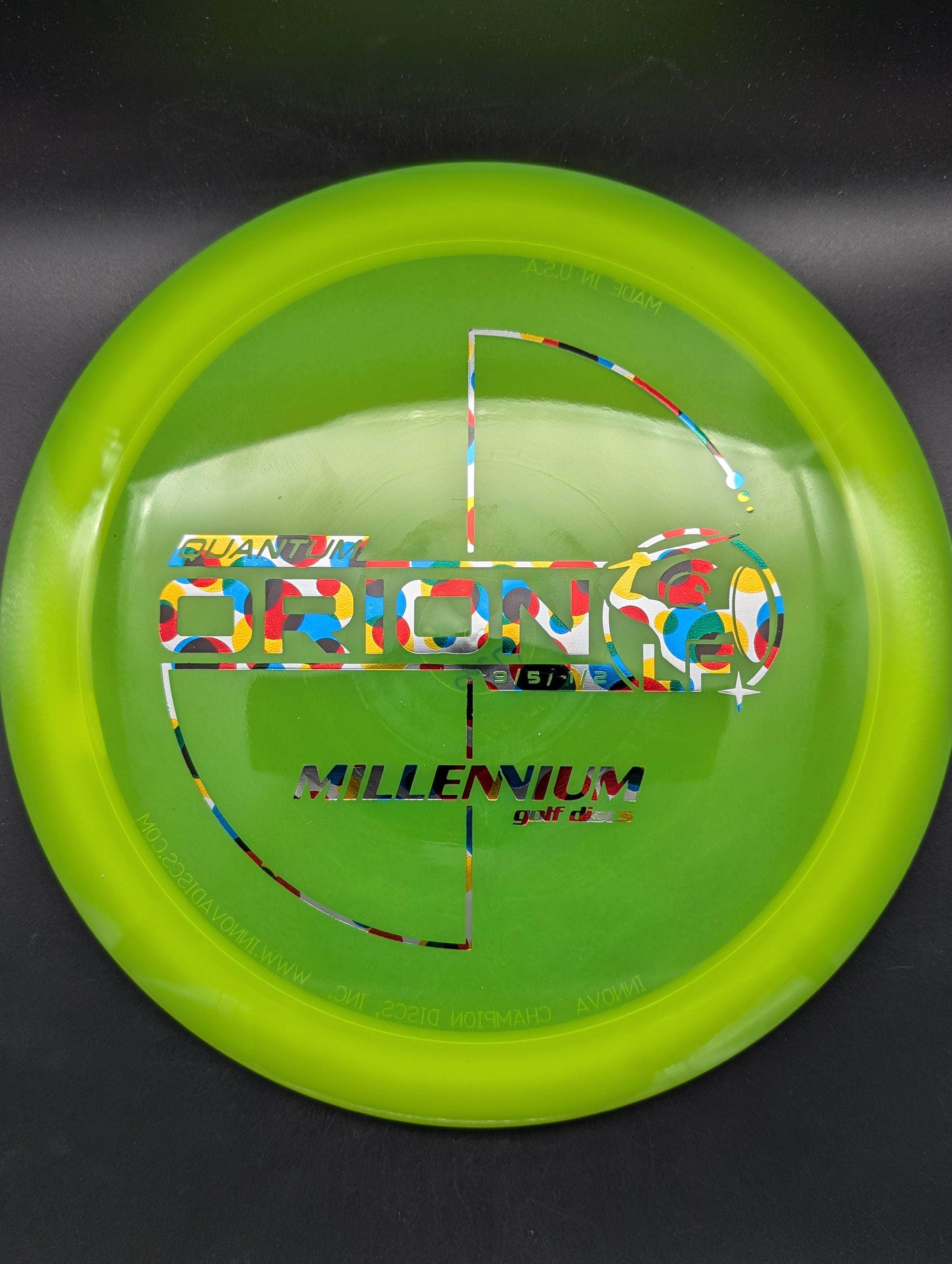 Millennium Discs Fairway Driver Yellow Wonderbread Stamp 174g (1.7) Orion LF, Quantum Plastic