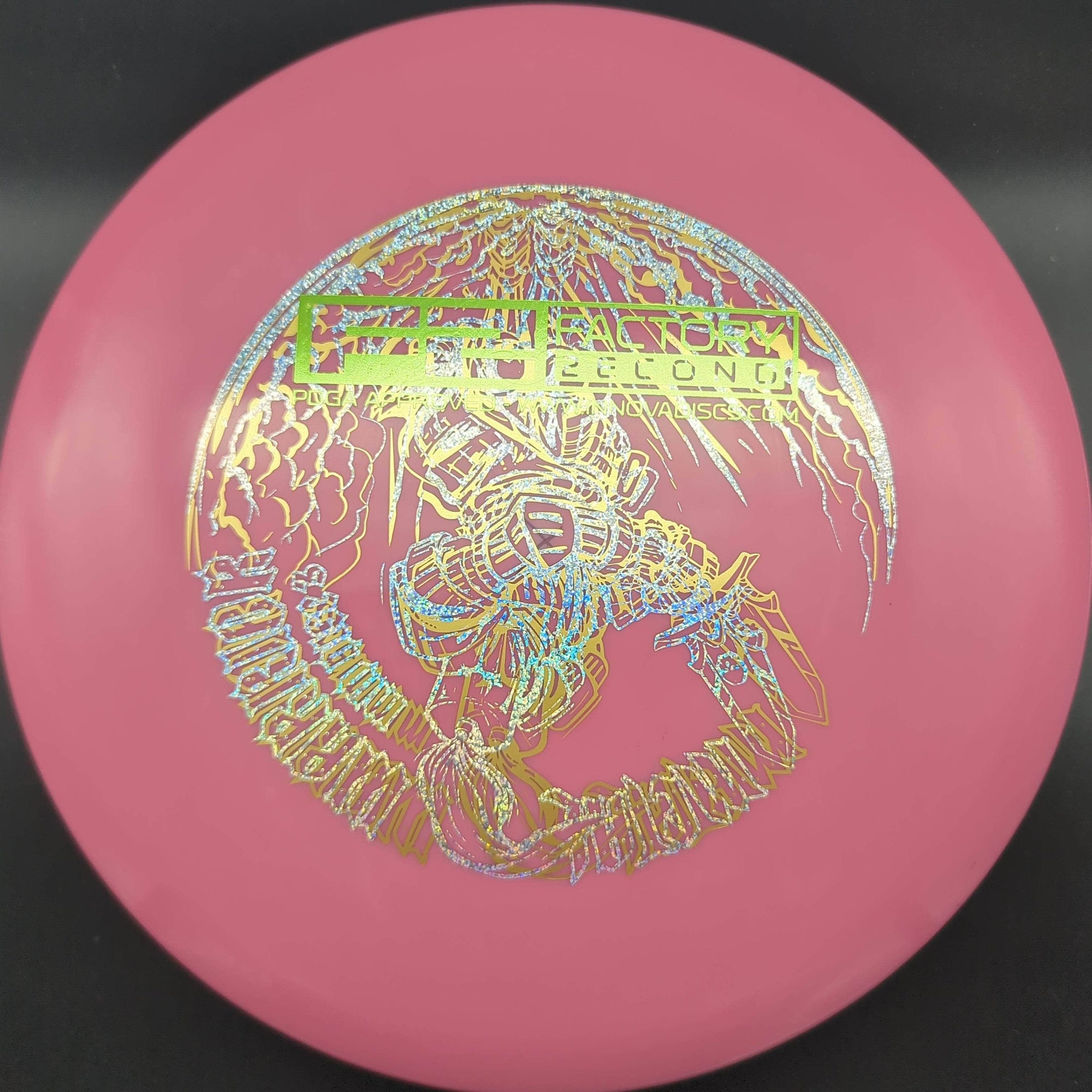 Innova Innova Pink Silver Stamp 180g Mid Disc3 "Metal Warrior", Star Plastic, Factory Second