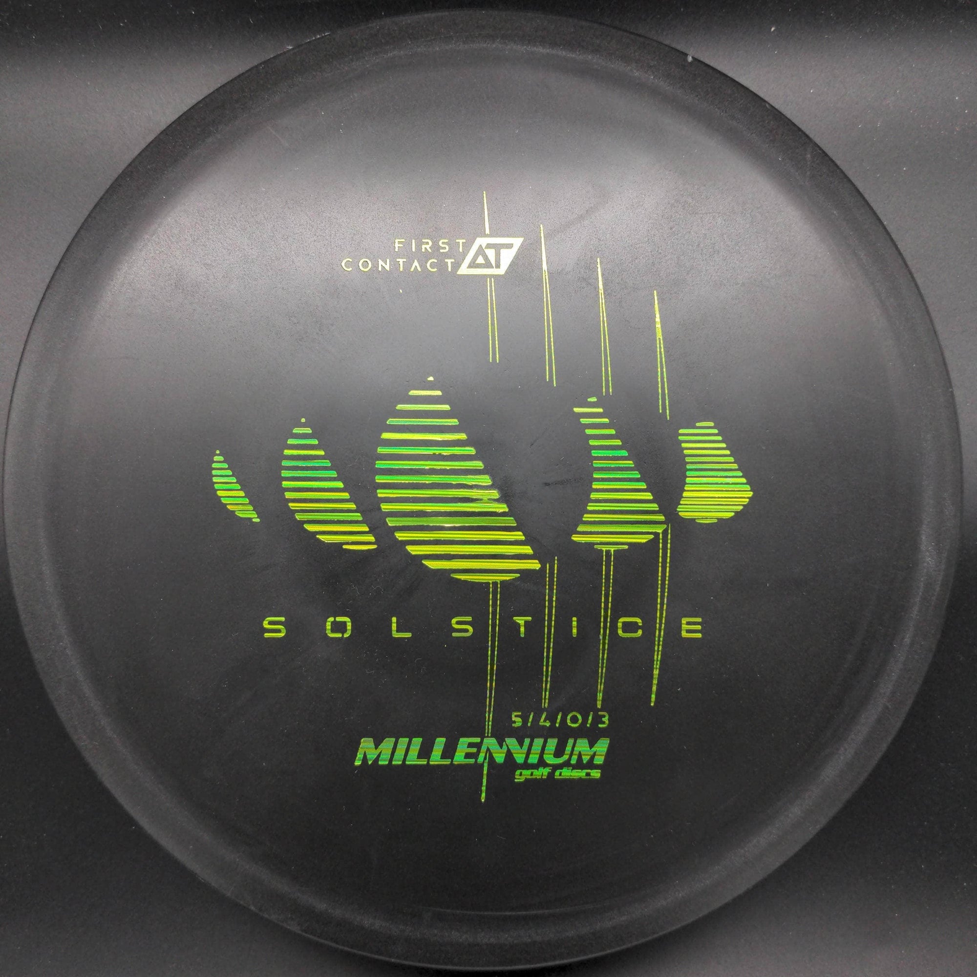 Millennium Discs Mid Range Black Green Stamp 180g (1.1) Solstice, Delta T