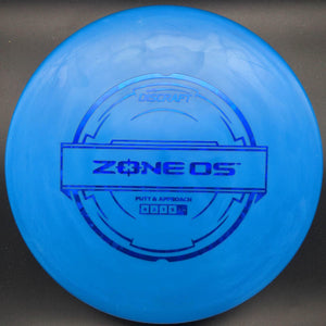 Discraft Mid Range Blue Blue Shatter Stamp 174g Zone OS, Putter Line