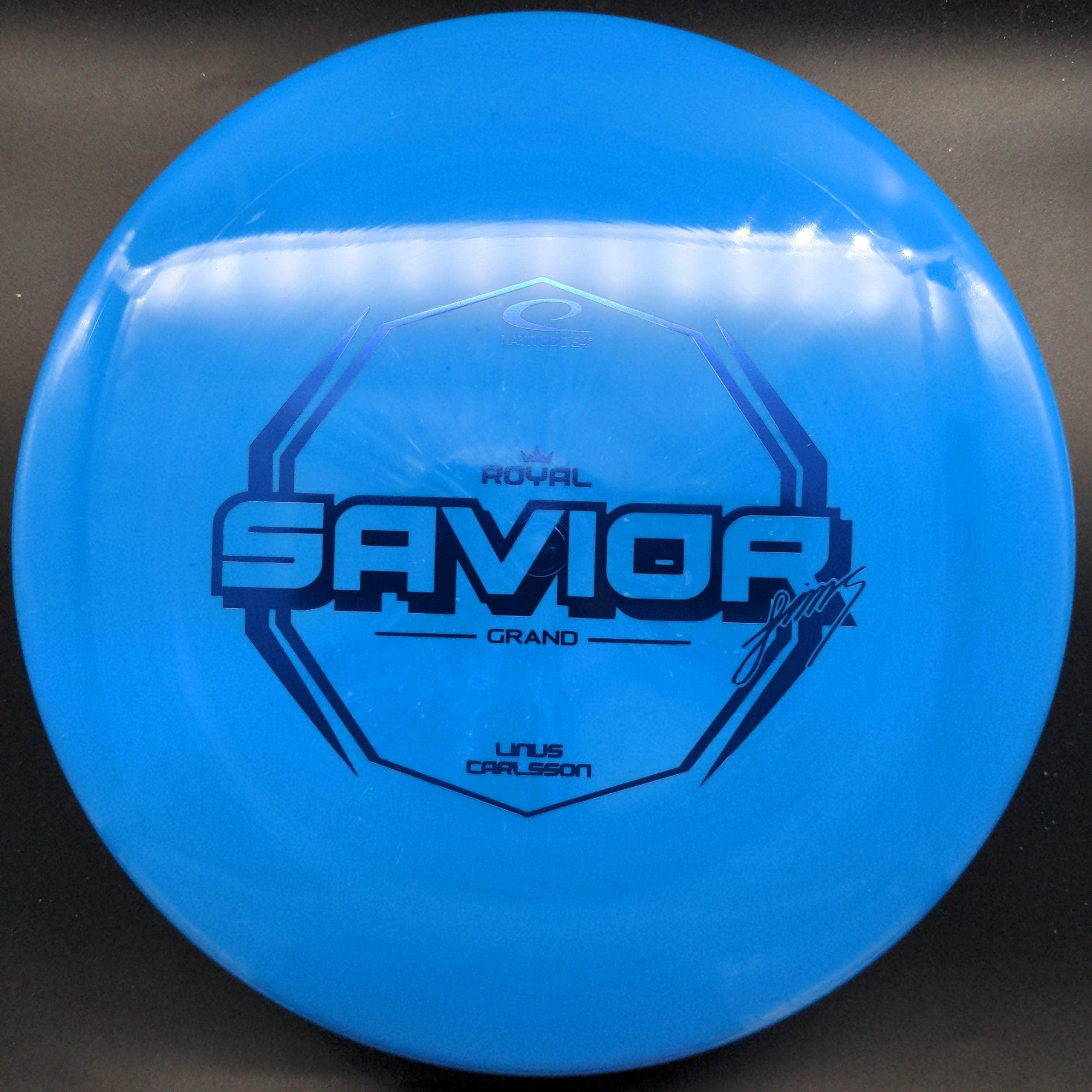 Dynamic Discs Mid Range Blue Blue Stamp 174g Savior, Royal Grand, Linus Carlsson