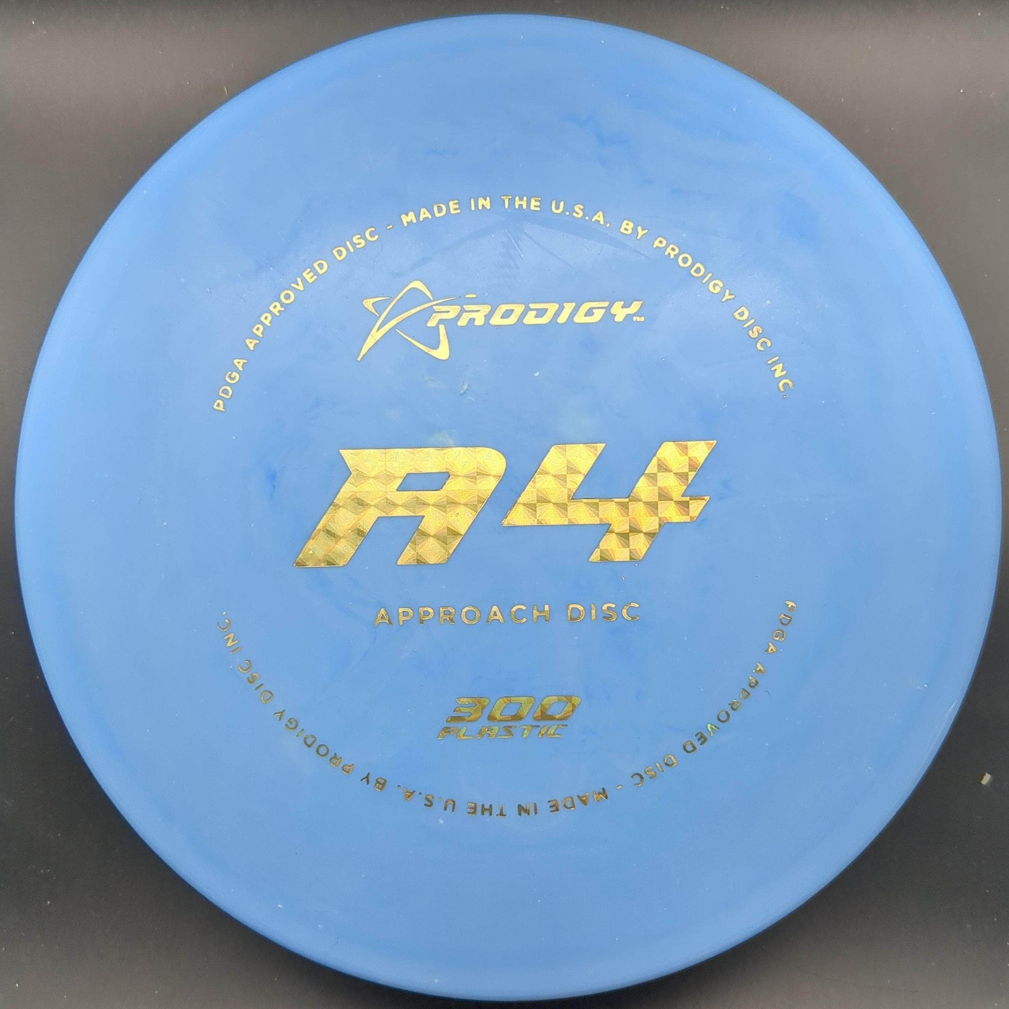 Prodigy Mid Range Blue Gold Checkerboard Stamp 173g A4, 300 Plastic