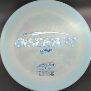 Discraft Mid Range Blue Light Blue Shatter Stamp 174g Zone, ESP