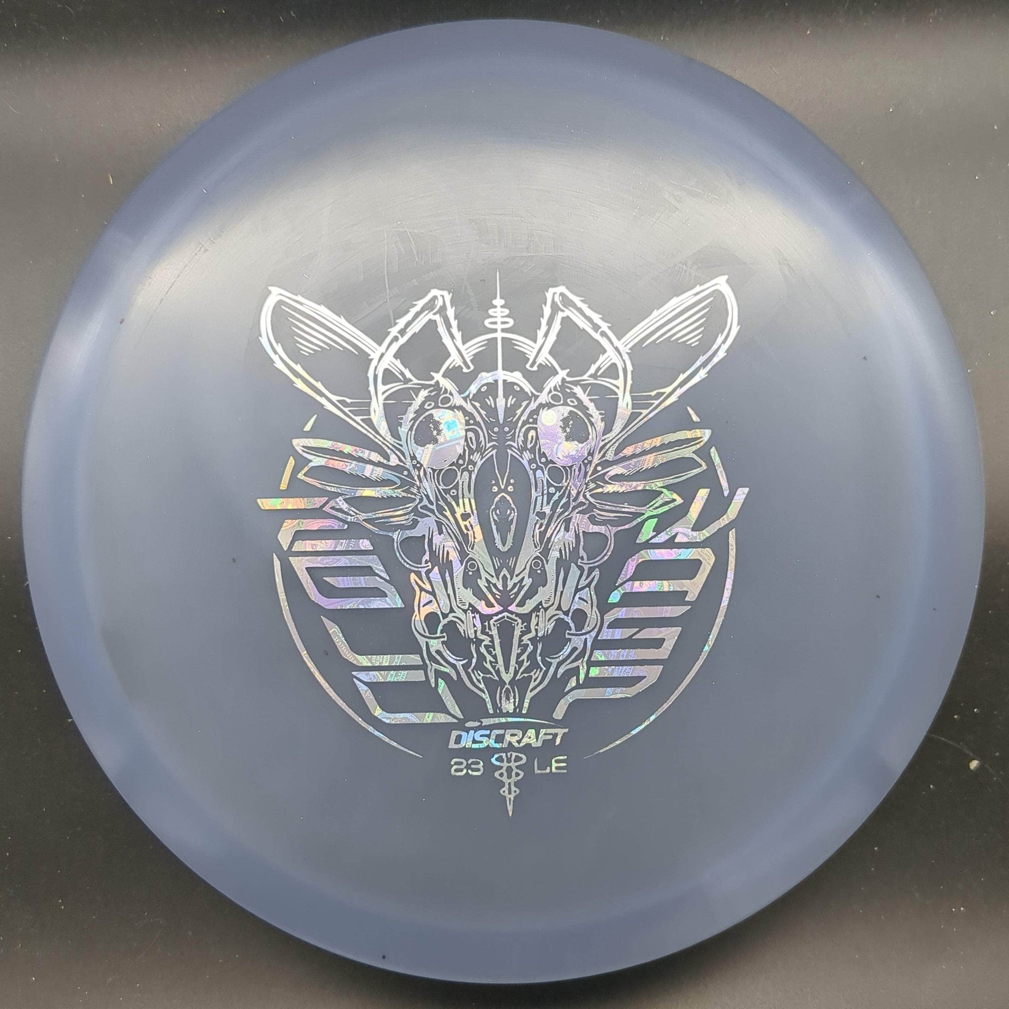 Discraft Mid Range Yellow Blue Holo Stamp 180g Wasp, Z Glo, 2023 Ledgestone Edition