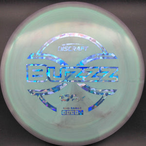 Discraft Mid Range Blue/Purple Halo Blue Shatter Stamp 177+g Buzzz, ESP Flx